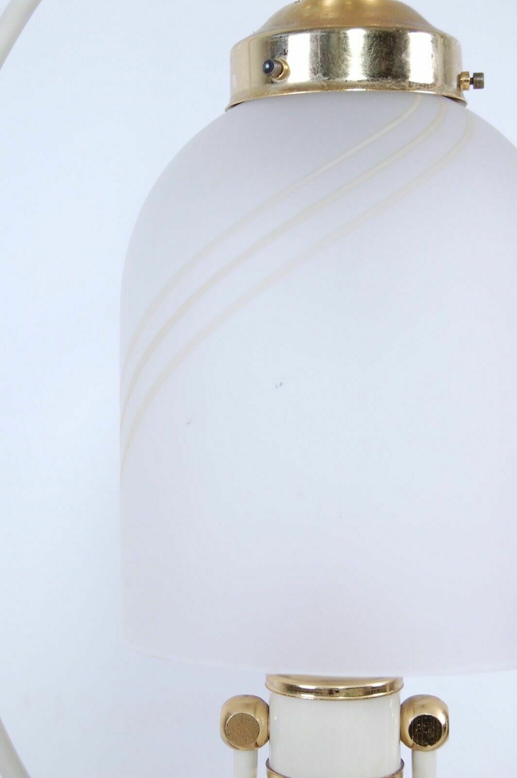 photo furniture Chandelier From The 80s 90s Lampshade In Satin Murano Glass Modern Italy