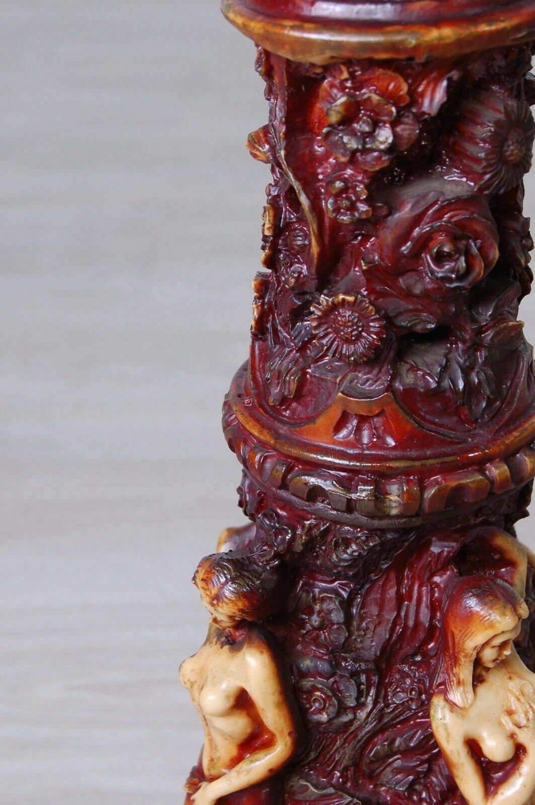 photo for sale Resin Base For Coffee Table Or Candle Holder Top Decorated With Women Goddesses Living