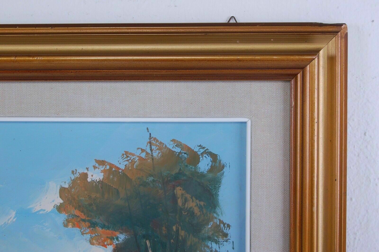Pair Of A. Vitis Paintings, Oil On Wood. Landscapes. photo Art
