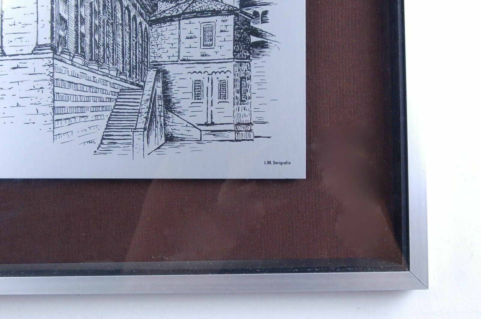 Erio Truzzi Im Screenprint Bergamo 2 Screenprints S Maria Maggiore Cappella Colleon photo buy