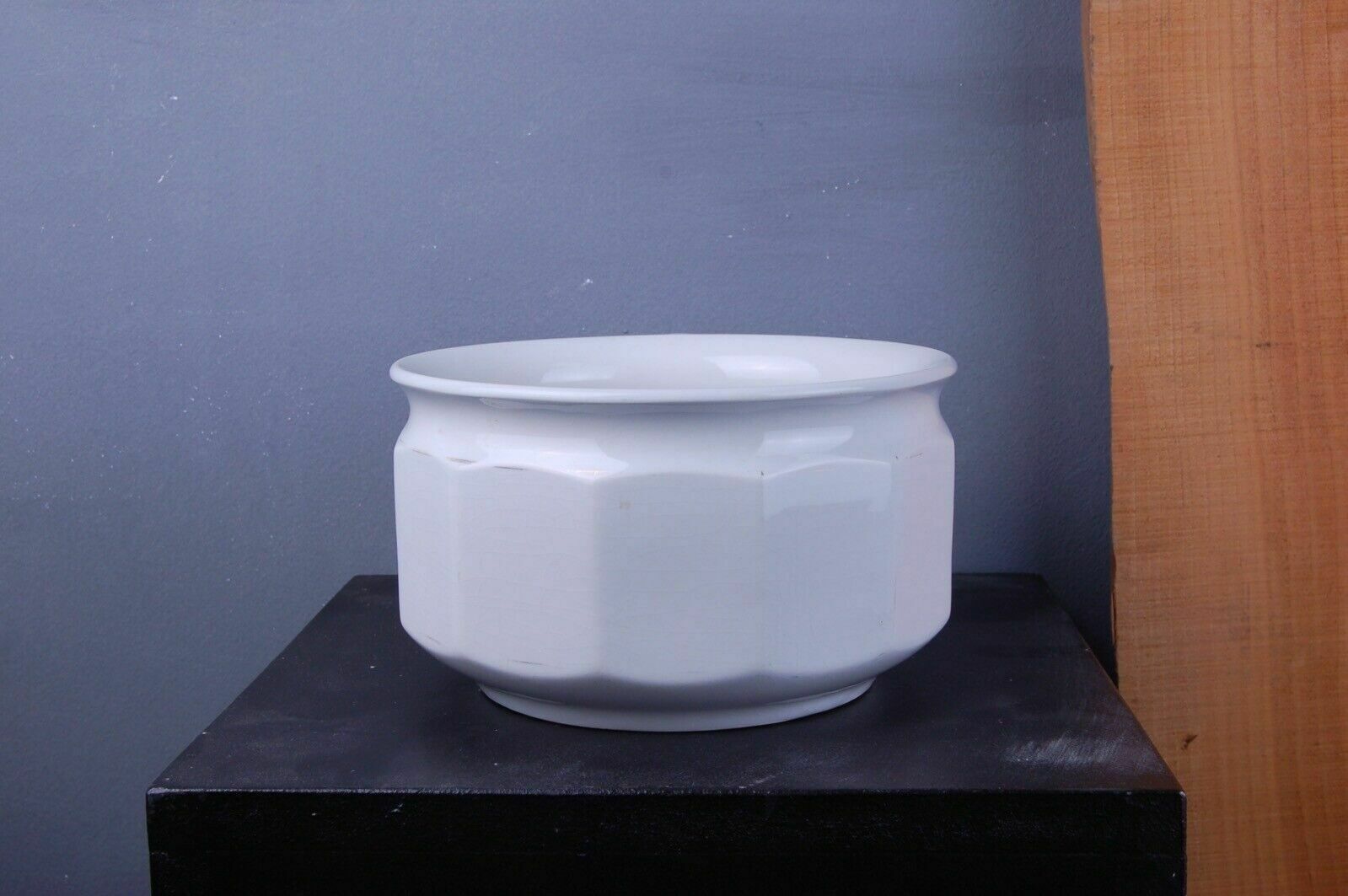 Pot In White Ceramic, Original Laveno. 1957. photo vinterior