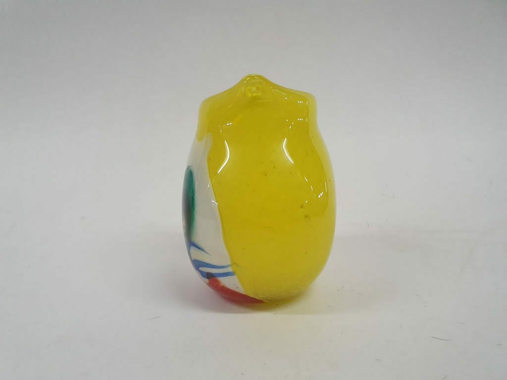 Glass Design Vase With Cat Figure, Murano, Italy 1960's photo for sale