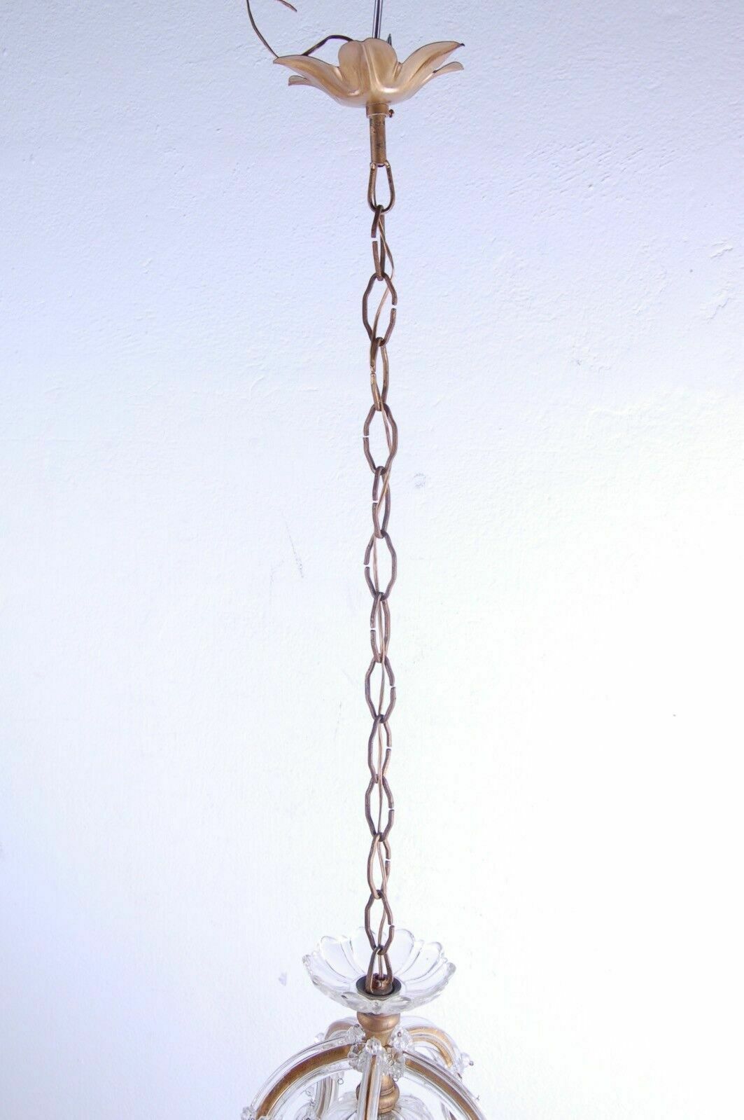Maria Theresa Chandelier Late 1800s Early 1900s. Original No Reproduction. photo vintage