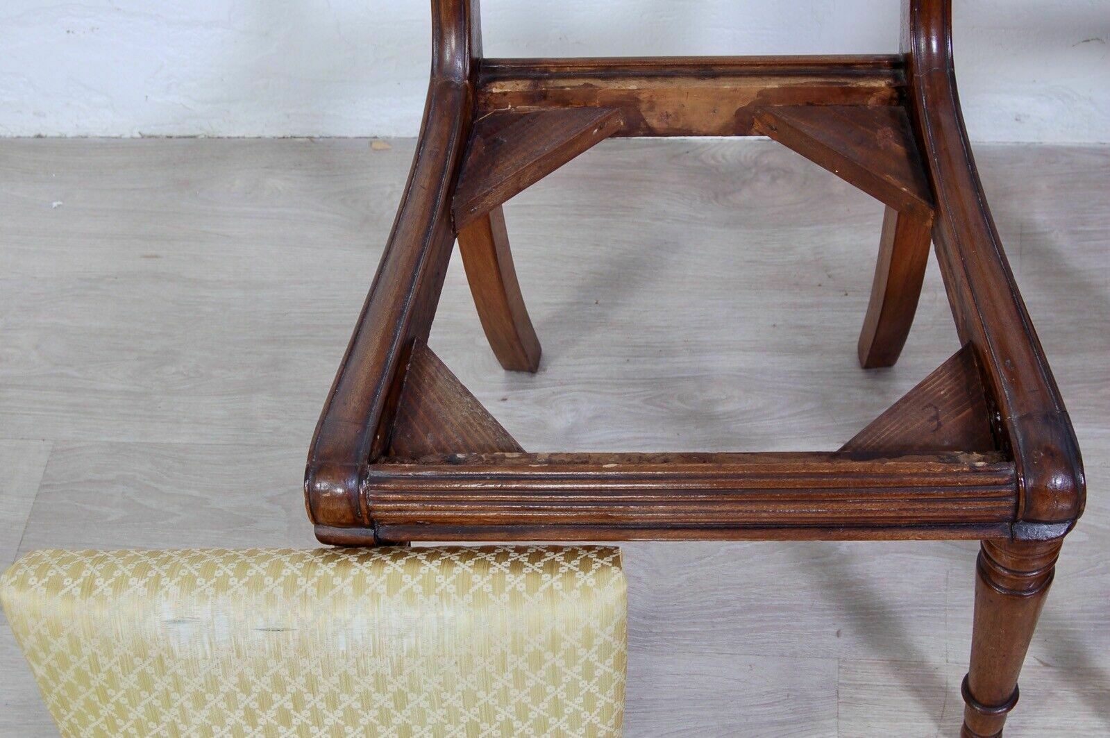 Old Wooden Chairs Early 1900s Antique Carvings Classic Seats photo buy
