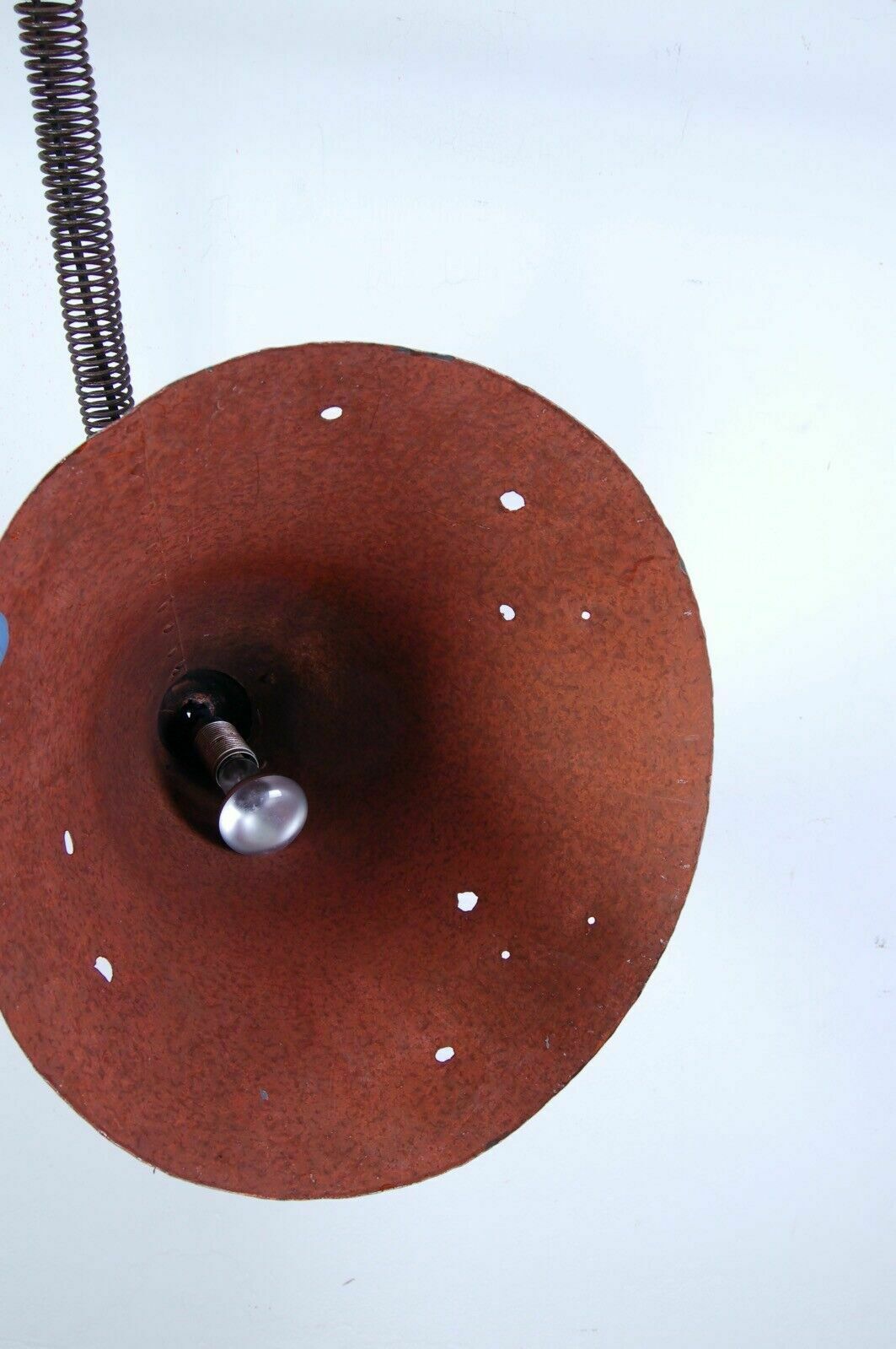 photo furniture Vintage Chandelier Industrial Design Handcrafted Metal Cone With Holes