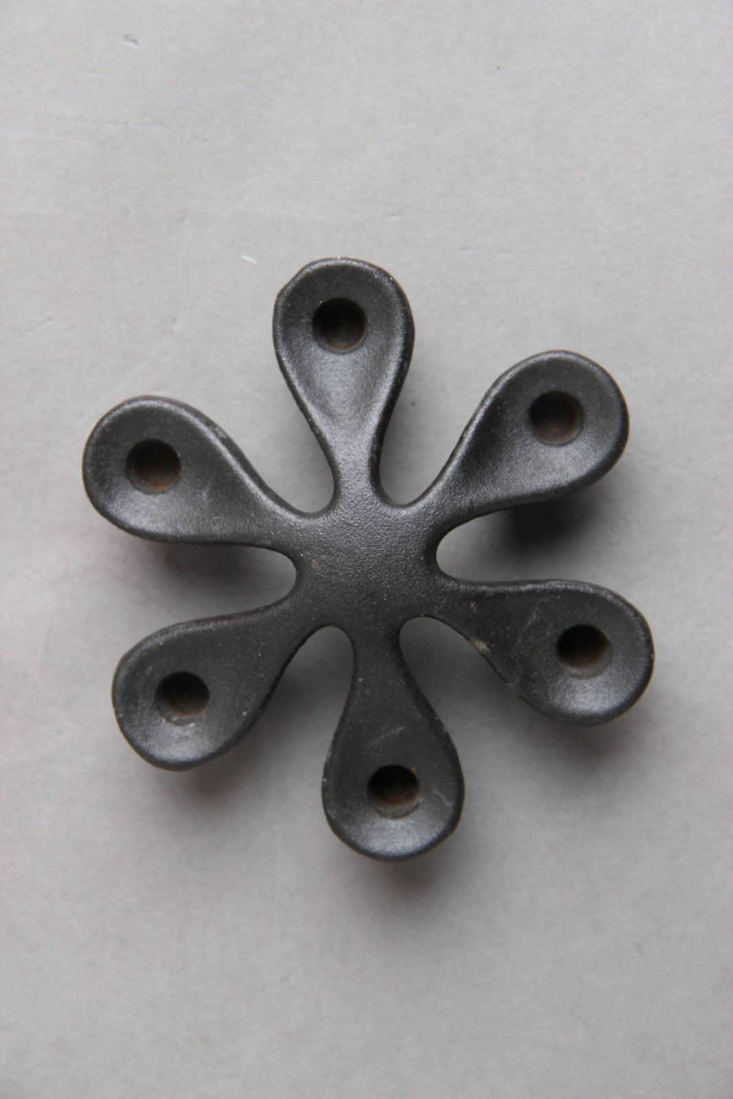 Quistgaard Iron Candlestick Ihq Denmark Danish Design 1960s, Set Of 2 photo furniture