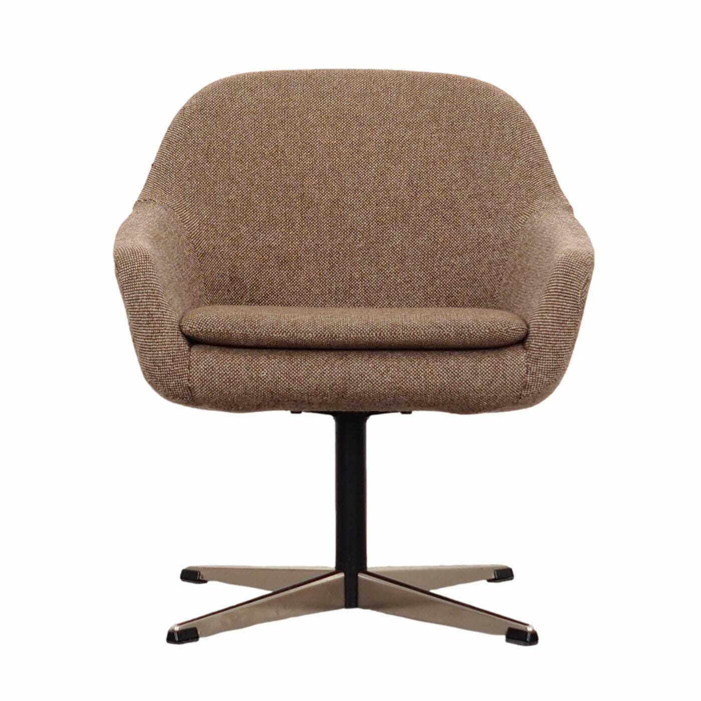 Brown Armchair, Danish Design, 1970s, Production: Denmark