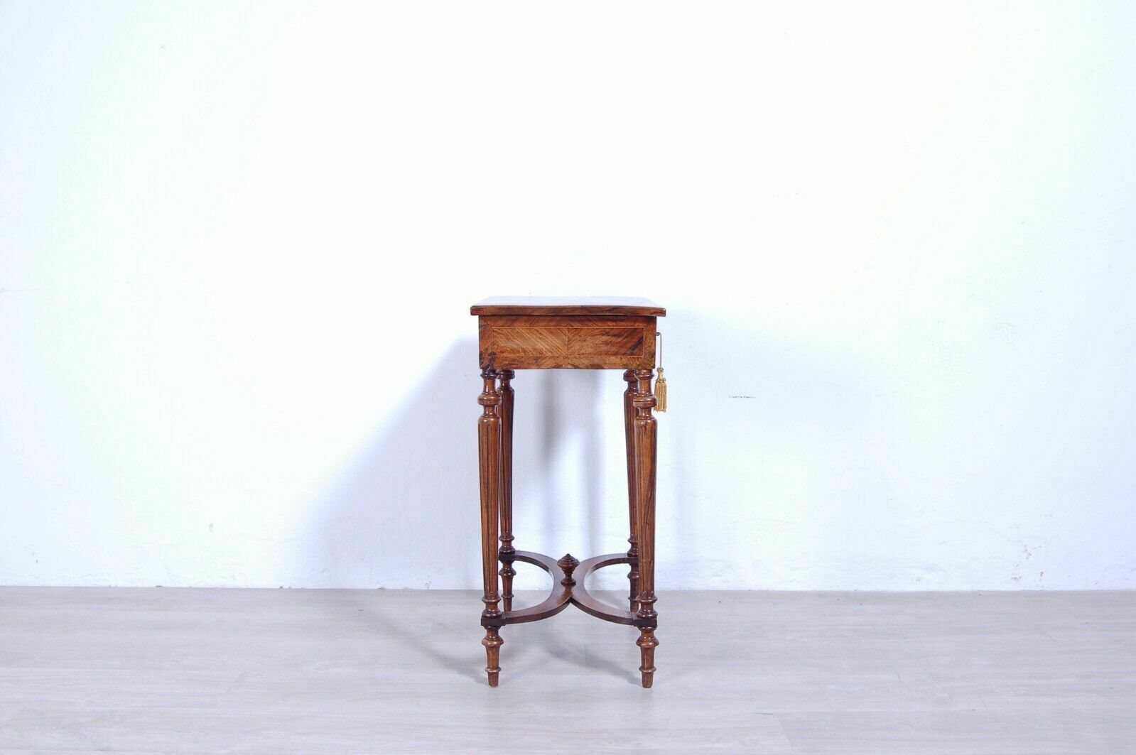 photo furniture Antique French Briar Inlaid Wood Napoleon III 800 Work Table