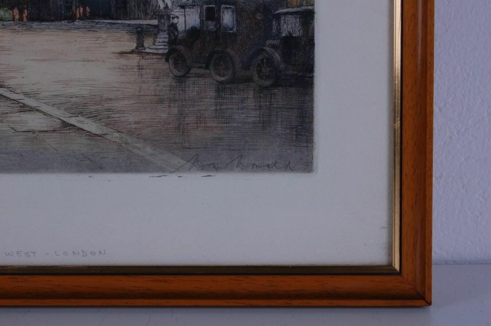 Pair Of Original Etchings, Certified By The Museum Gallery Of London. Edward King photo buy