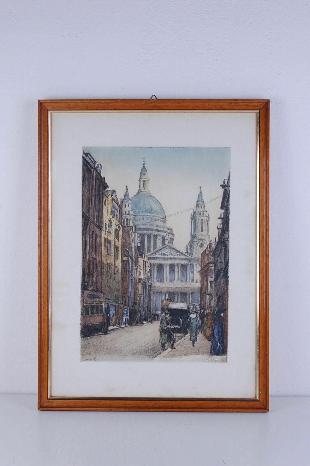photo buy Pair Of Original Etchings, Certified By The Museum Gallery Of London. Edward King