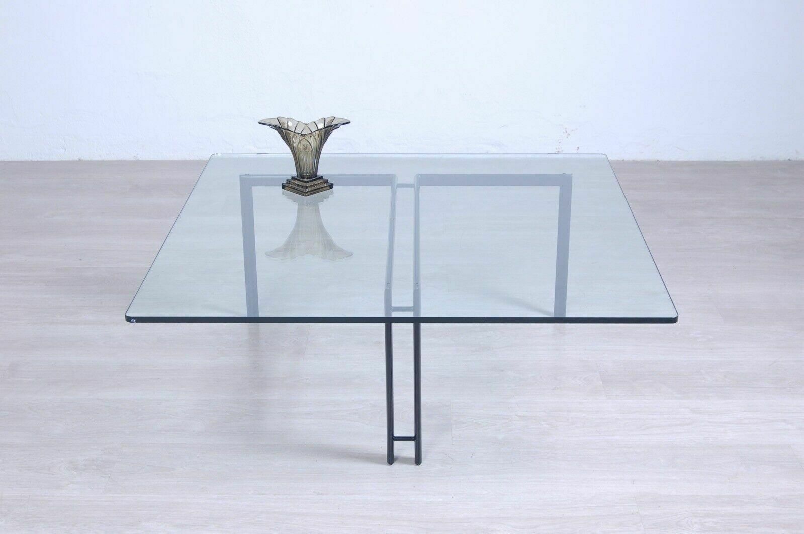 Modern Transparent Glass Coffee Table Cidue Design Giorgio Cattelan photo Furniture