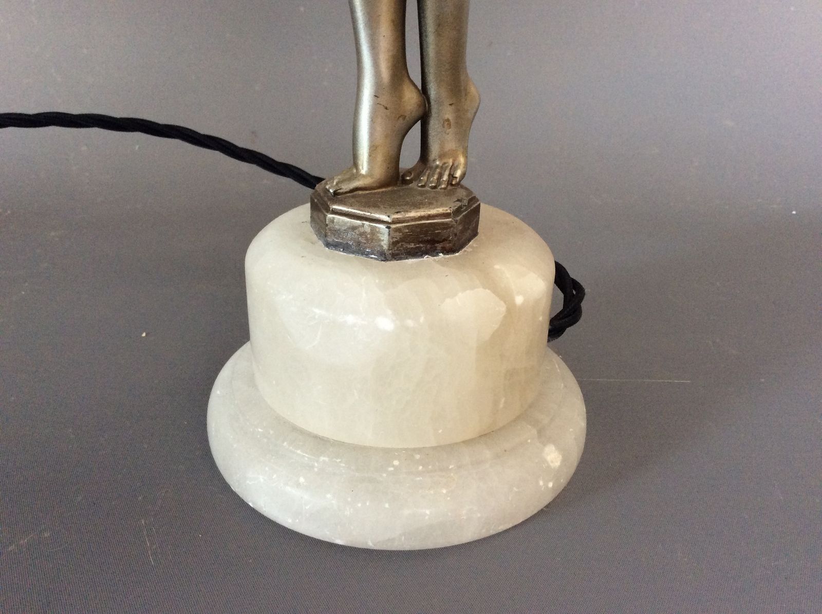 Art Deco Lady Lamp C1925 photo Lighting