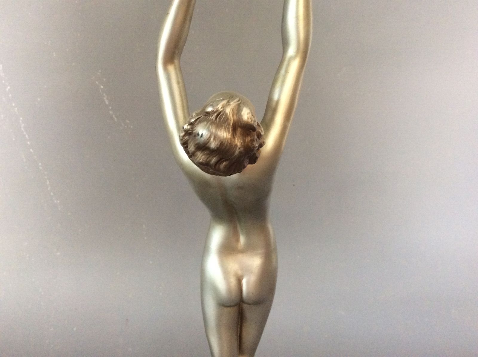 photo for sale Art Deco Lady Lamp C1925