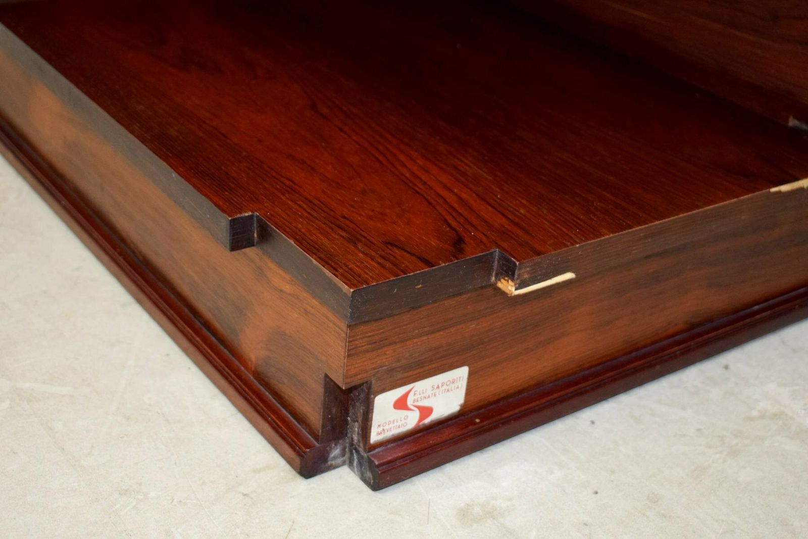 photo vintage Italian Coffee Table By Fratelli Saporiti, 1960s