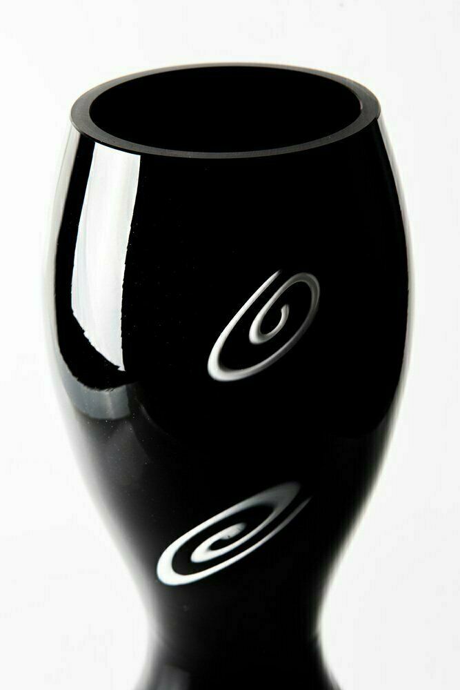 Tall Hourglass Glass Vase By Shafaq Malik For Barovier & Toso photo Home Decor