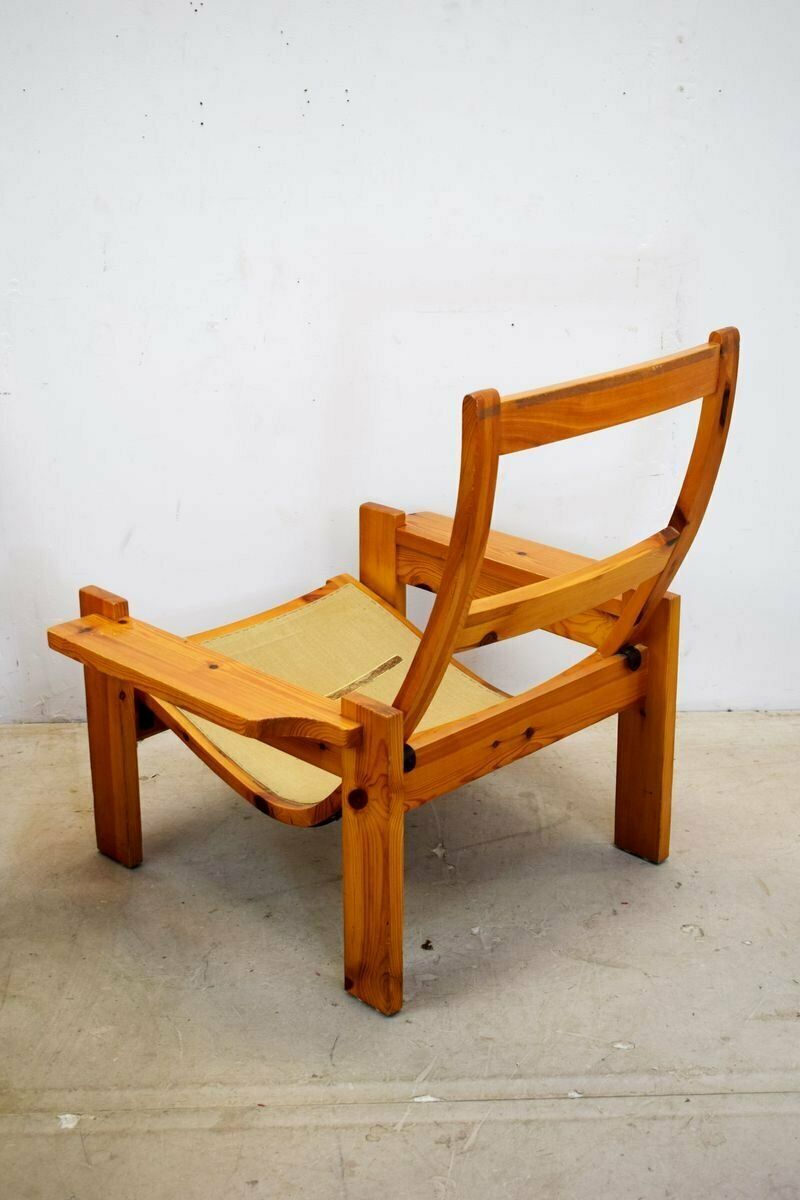 Italian Wooden Lounge Chairs 1970s Set Of 2 photo buy