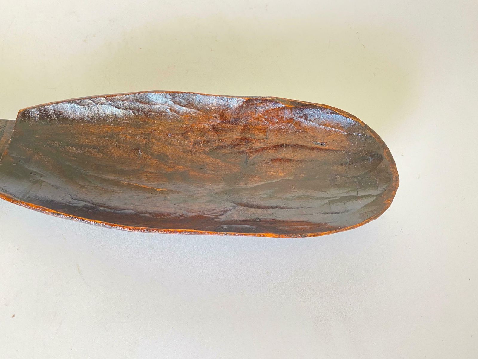 1960 Vide Poche Sculpture In Wood , Head Of Woman photo vinterior