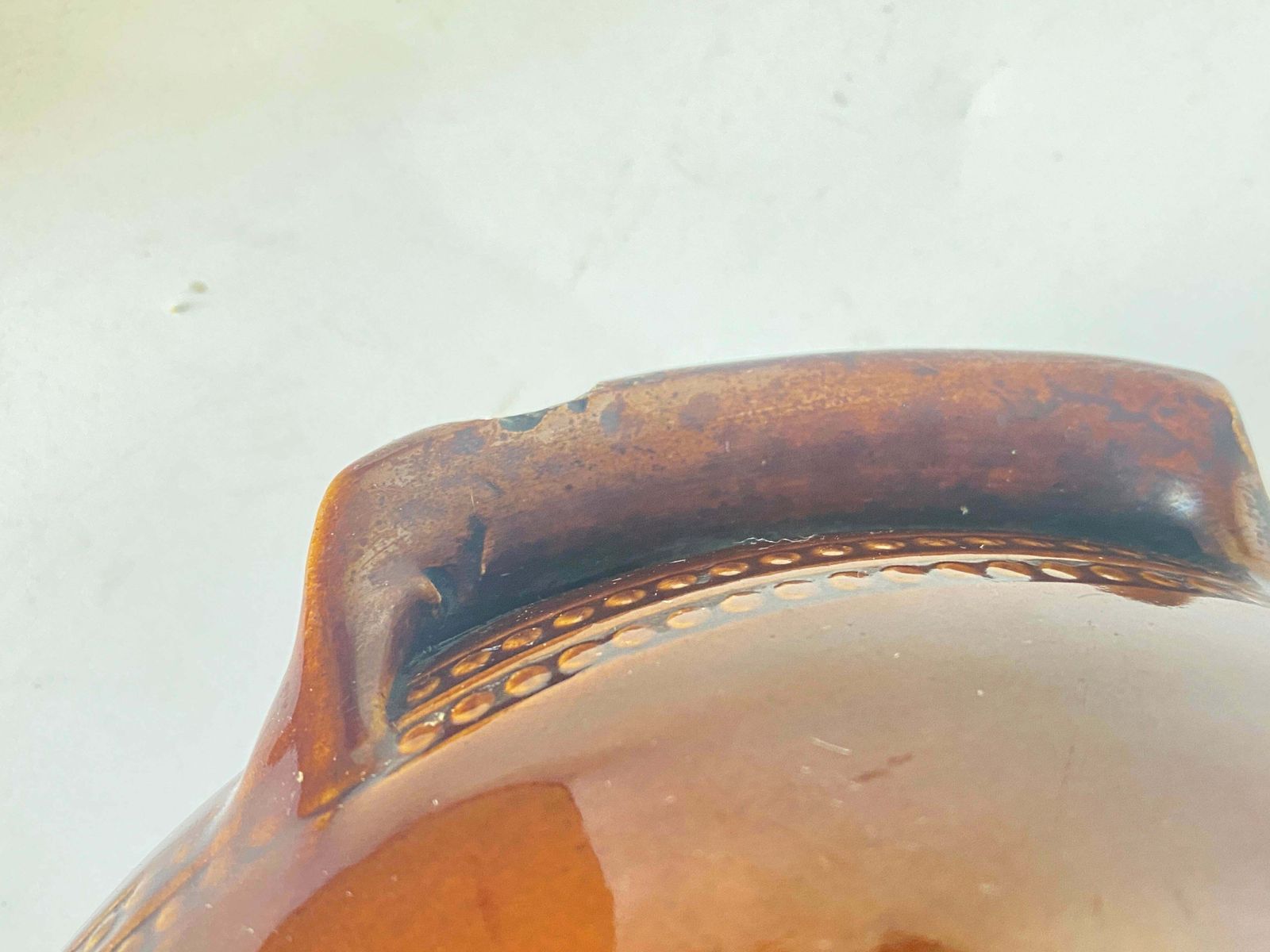 Brown Glazed Lidded Stoneware Soupe Tureen England Medium Size, Circa 1950 photo Home Decor