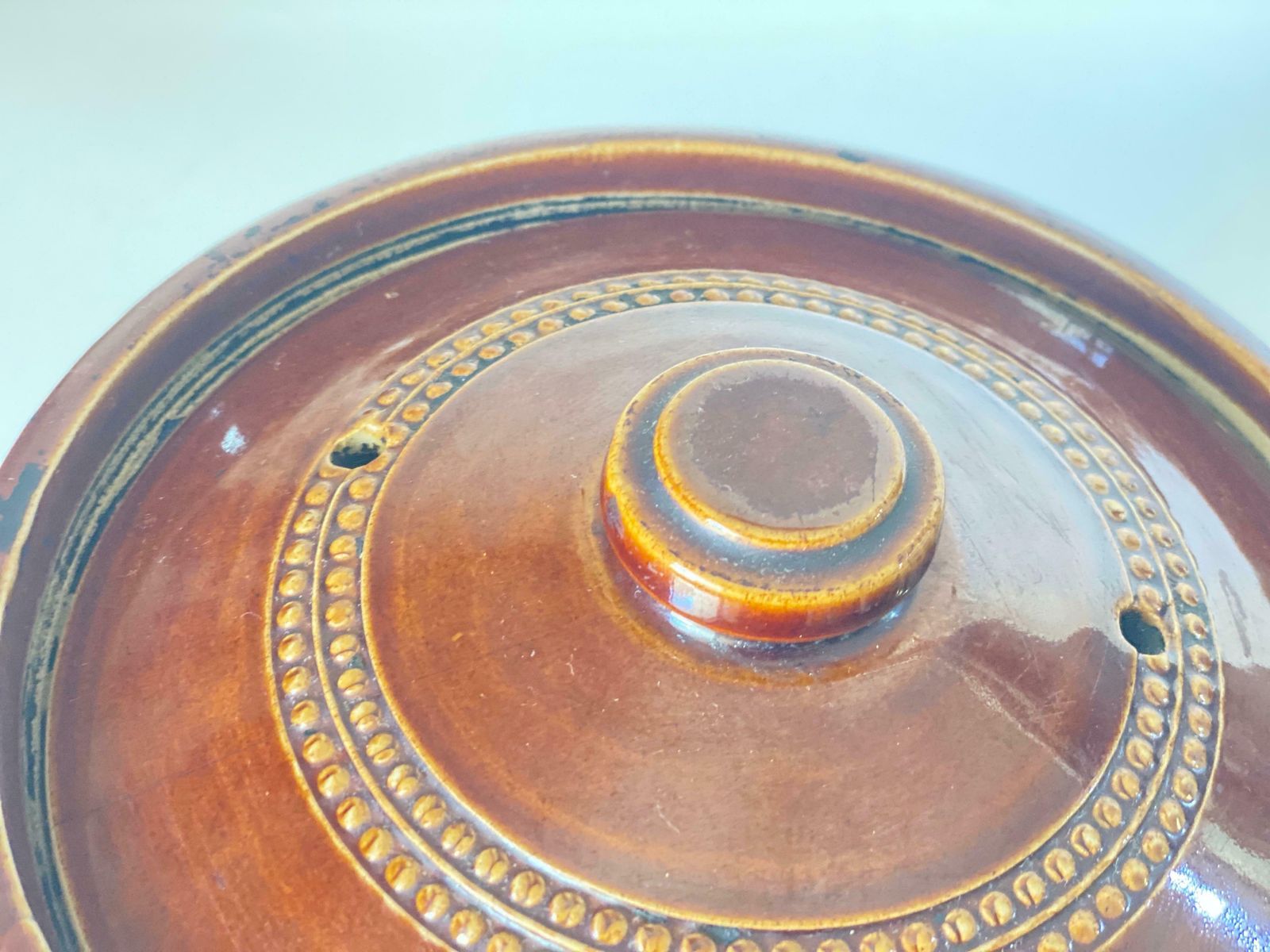 Brown Glazed Lidded Stoneware Soupe Tureen England Medium Size, Circa 1950 photo buy