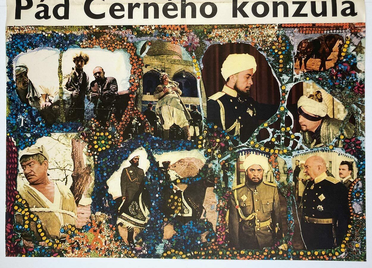 photo furniture Movie Poster, Murder Of The Black Consul, Bedřich Dlouhý, 1971