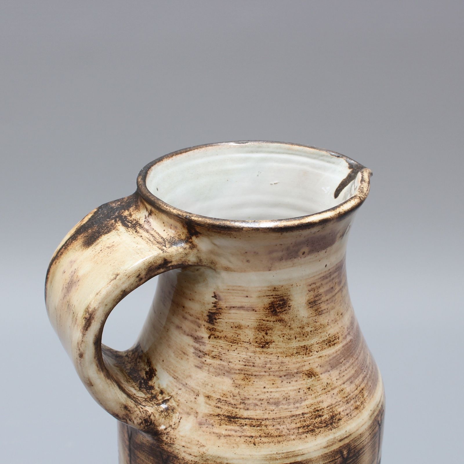 Mid Century Ceramic Vase By Jacques Pouchain Atelier Dieulefit (Circa 1960s) photo vintage