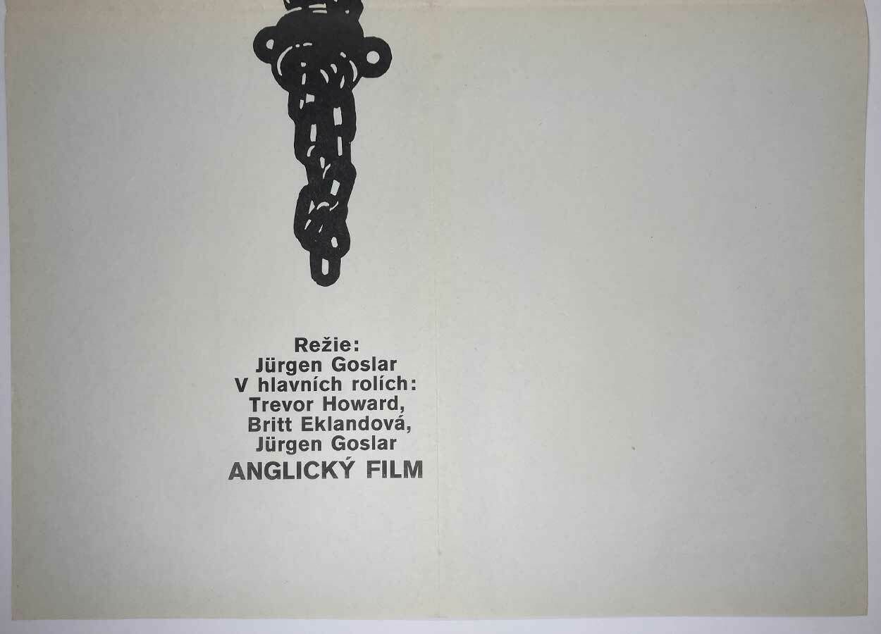 Art Original Film Poster, Slavers, Dobroslav Foll, 1978, Genuine Czech Vintage Print photo