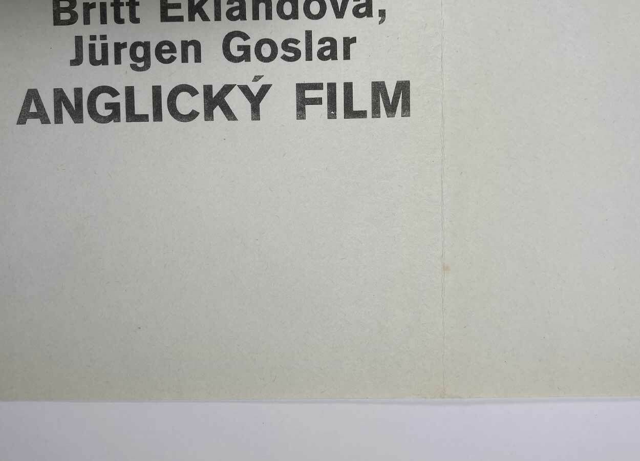 photo buy Original Film Poster, Slavers, Dobroslav Foll, 1978, Genuine Czech Vintage Print