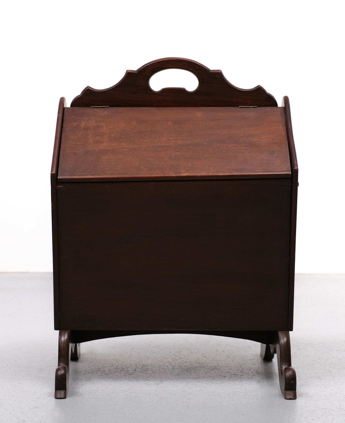 Mahogany Magazine Holder 1870s Holland photo buy