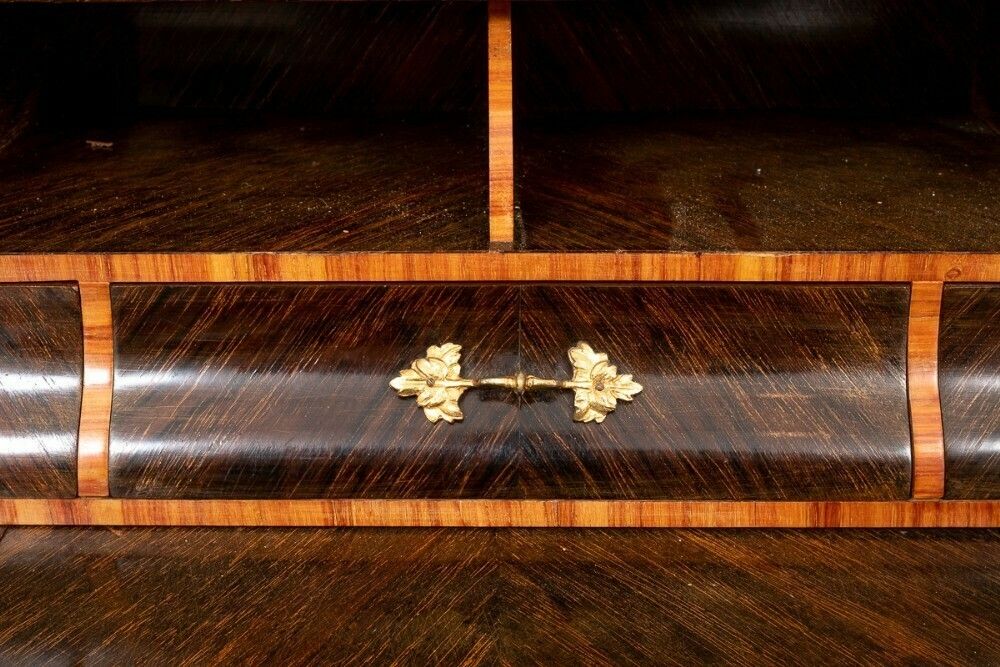 Furniture Antique French Desk   Walnut Bonheur De Jour 1860 photo