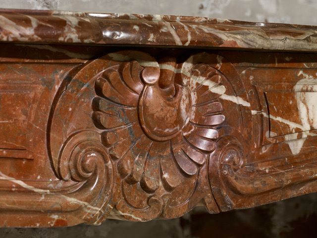Original French Marble Surround photo for sale