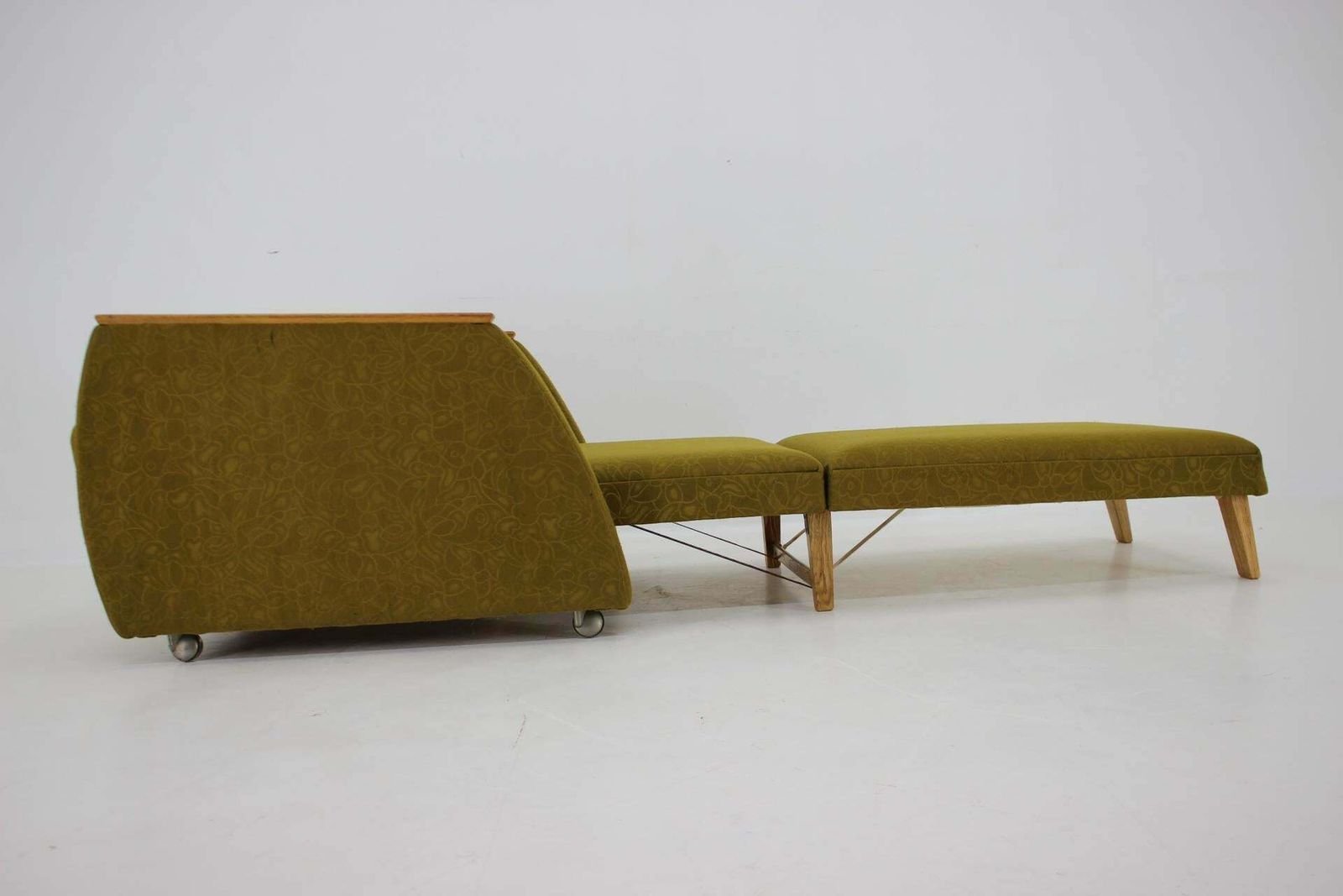 photo furniture 1970s Convertible Armchair, Czechoslovakia 2 Items Available