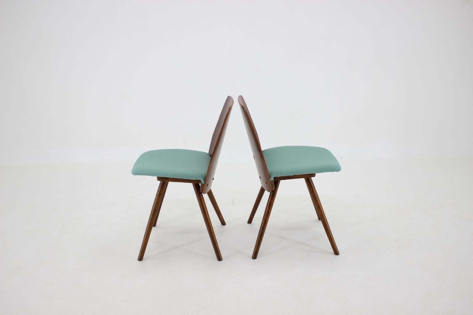 Furniture 1960s Set Of Four Frantisek Jirak Dining Chairs , Czechoslovakia photo