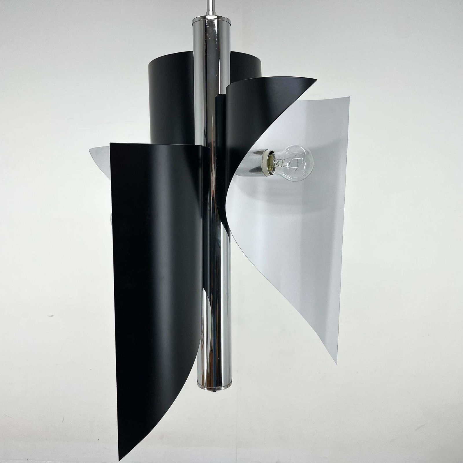 Italian Asymetrical Space Age Chandelier, 1970's photo 1192.0