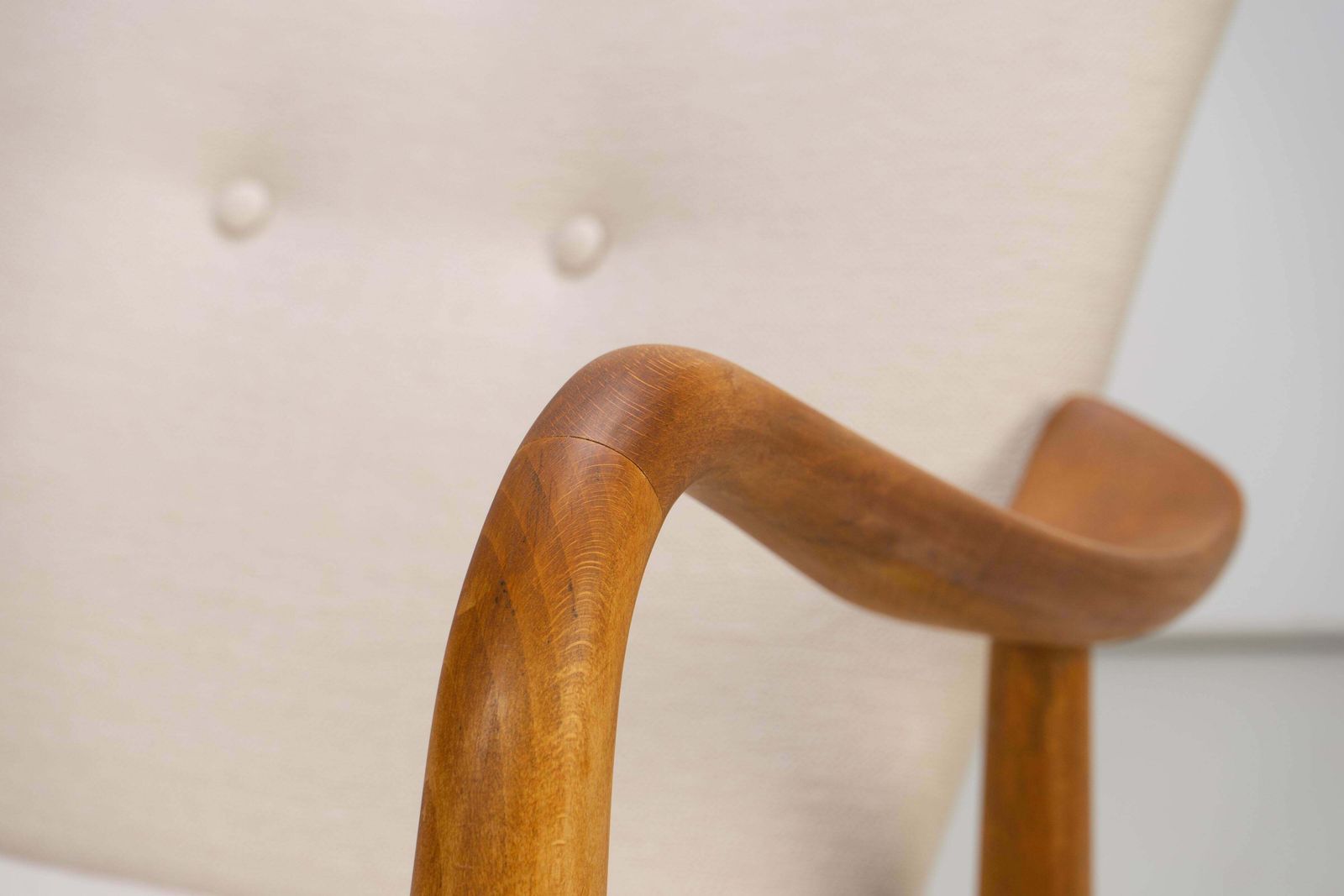 photo for sale Highback Chair By Henry Schubell For Vik & Blindheim, Denmark, 1950s