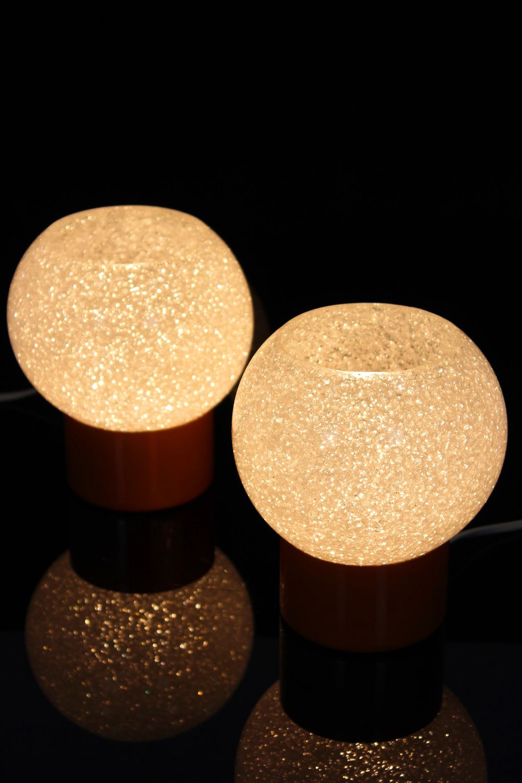 Lighting Space Age Table Lamps From Pokrok Zilina, 1970s, Set Of 2 photo