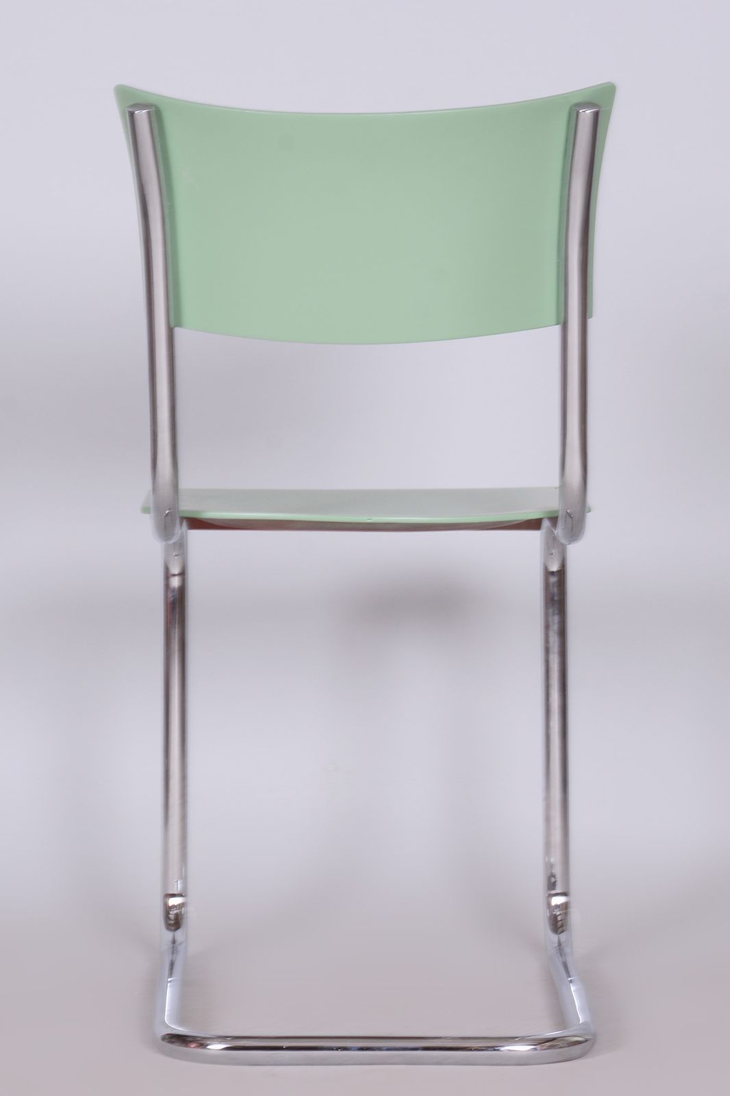 Bauhaus Writing Desk And Chair, Marcel Breuer, Thonet, Chrome Plated Steel, Lacquered Wood, Czechia, 1930s photo buy