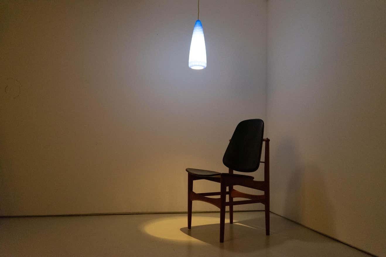 photo for sale Mid Century Modern Optica Pendant By Jo Hammerborg Fog & Mørup, 1963