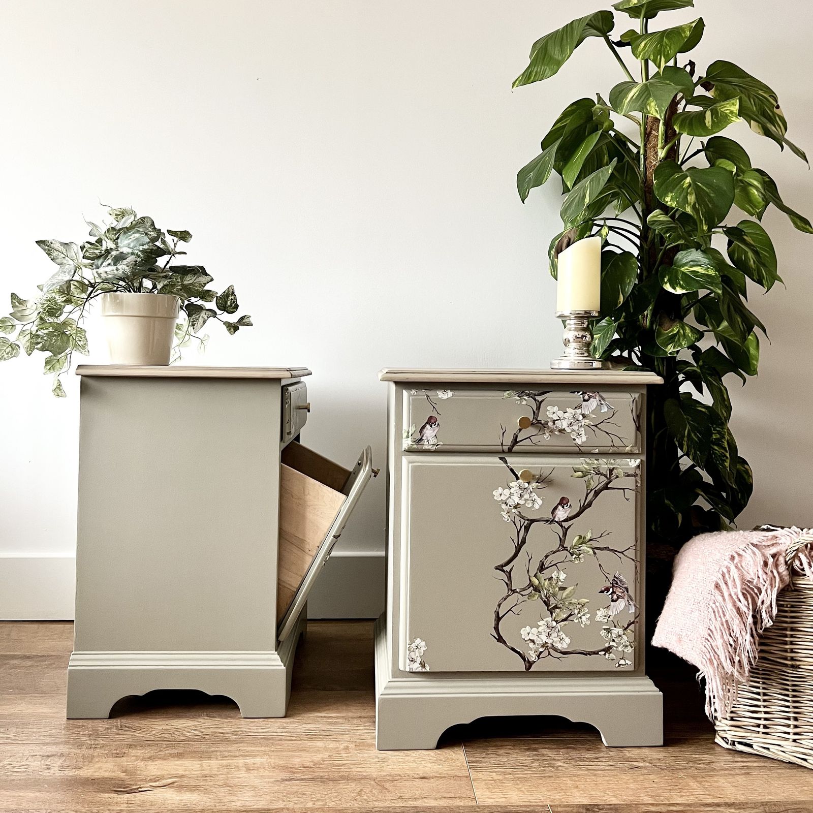Sage Bedside Tables photo furniture