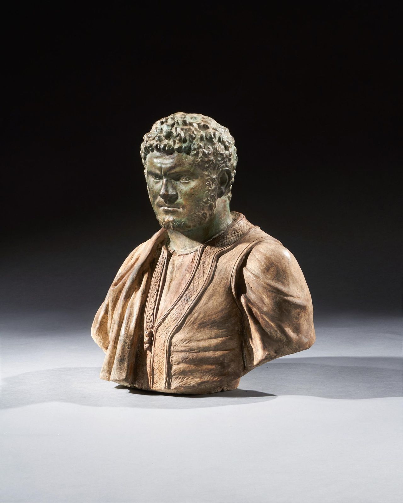 Rare Pair Of Late 19th Century Portrait Busts Of Caesars Marcus Aurelius And Caracalla photo Art