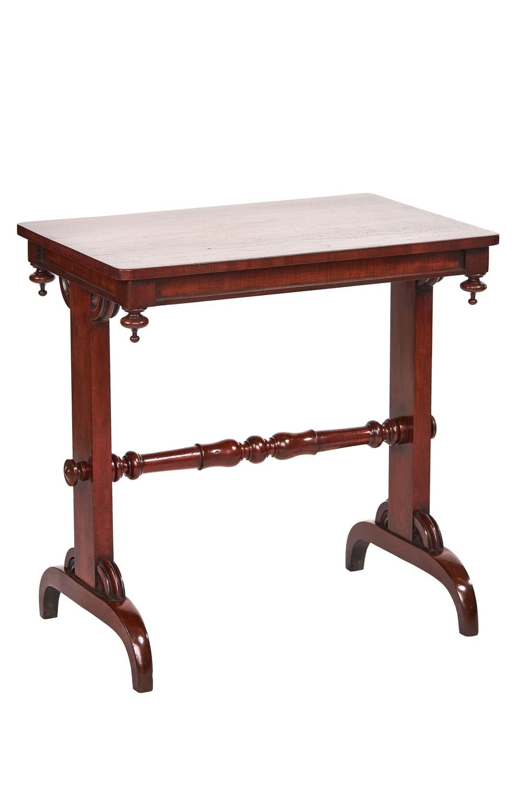 W1v Period Mahogany End Support Table photo furniture