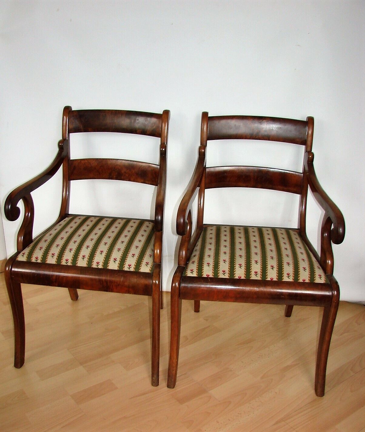 One Bedermeier Style Armchair, 1930s. photo vintage