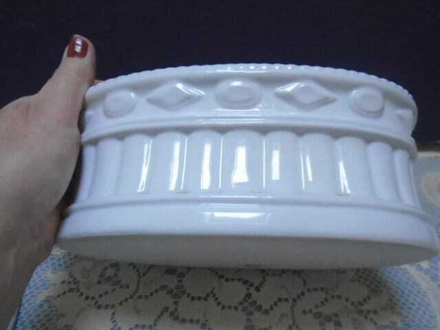 Vintage French Large White Duck Or Goose Lidded Terrine, Philippe Deshoulieres, Limoges photo vinterior