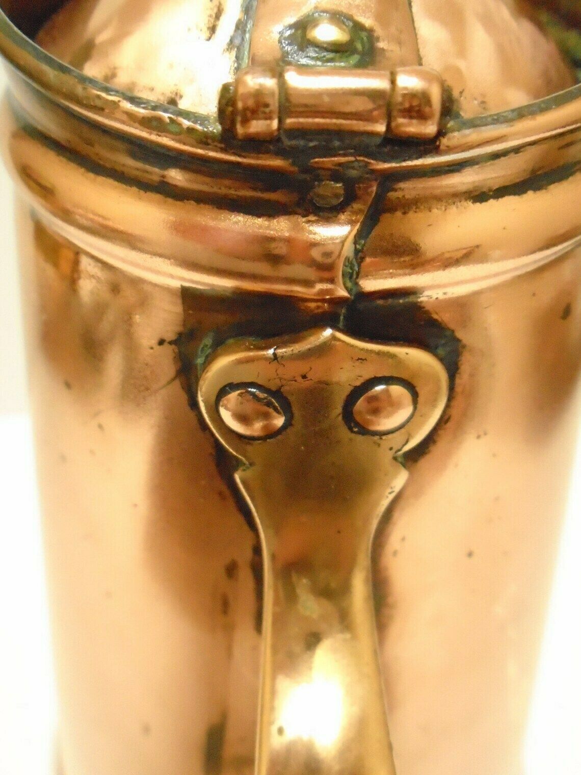 Antique Arts And Craft Copper Insulated Hot Water Jug, Was Benson, Circa 1900 photo 159.0
