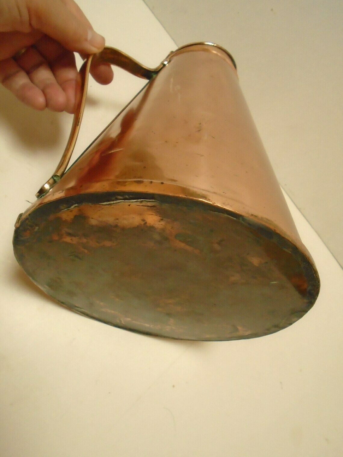 Antique Arts And Craft Copper Insulated Hot Water Jug, Was Benson, Circa 1900 photo buy