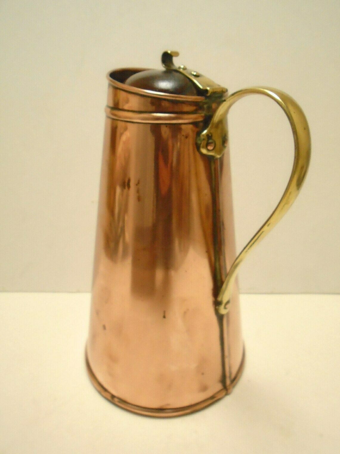 Antique Arts And Craft Copper Insulated Hot Water Jug, Was Benson, Circa 1900 photo furniture