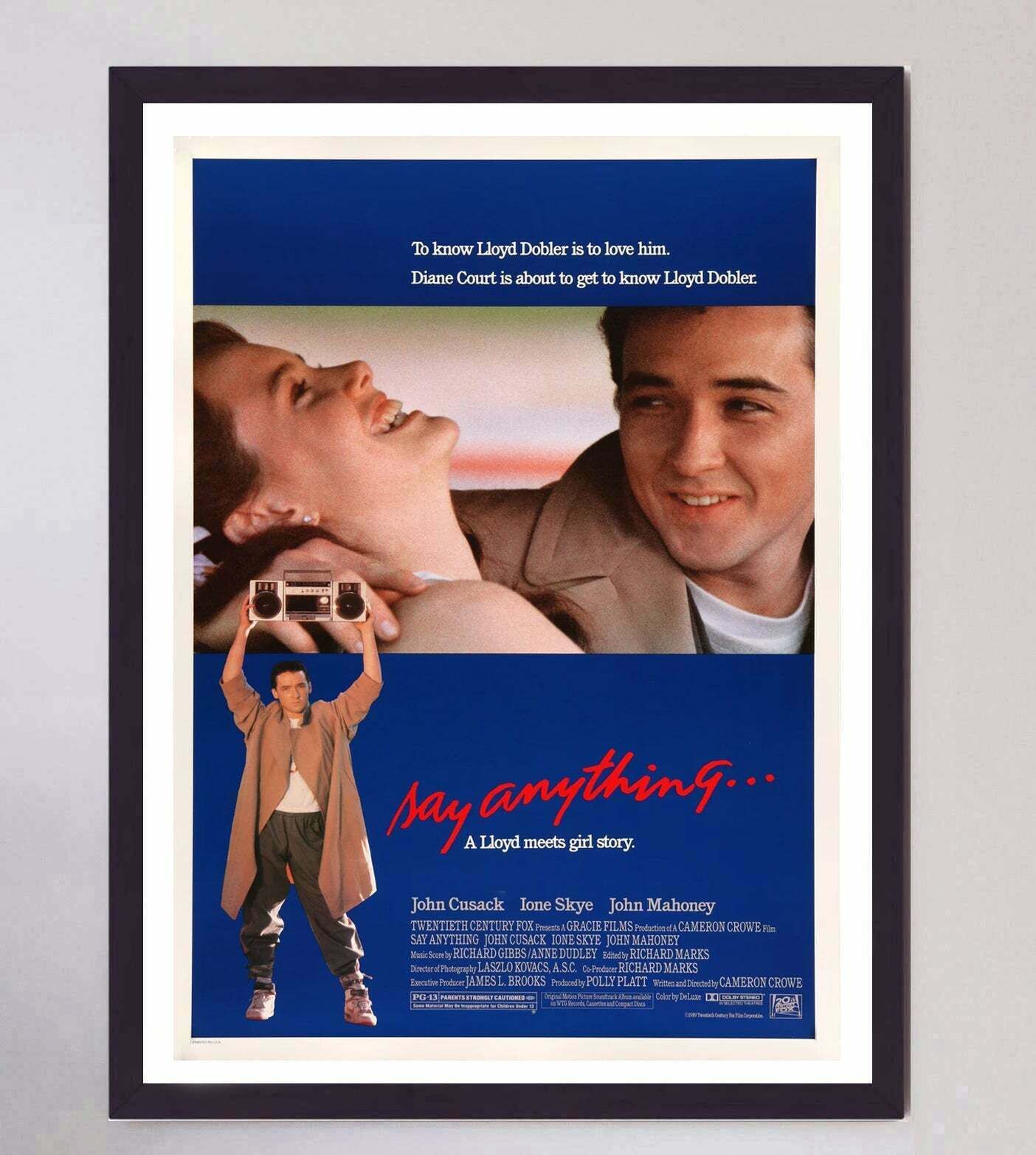 Say Anything Original Vintage Poster photo furniture