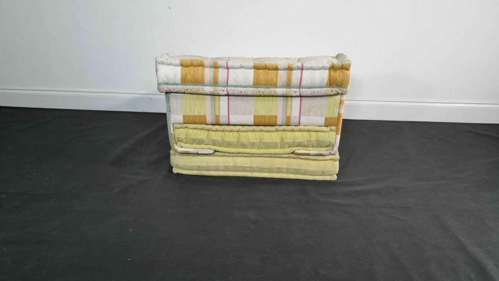 Roche Bobois Mahjong Kenzo Chair In Yellow And Mustard photo vintage