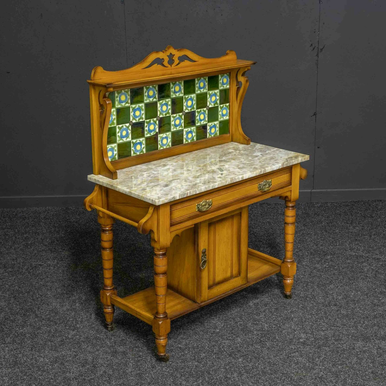 Edwardian Ash Washstand photo Furniture