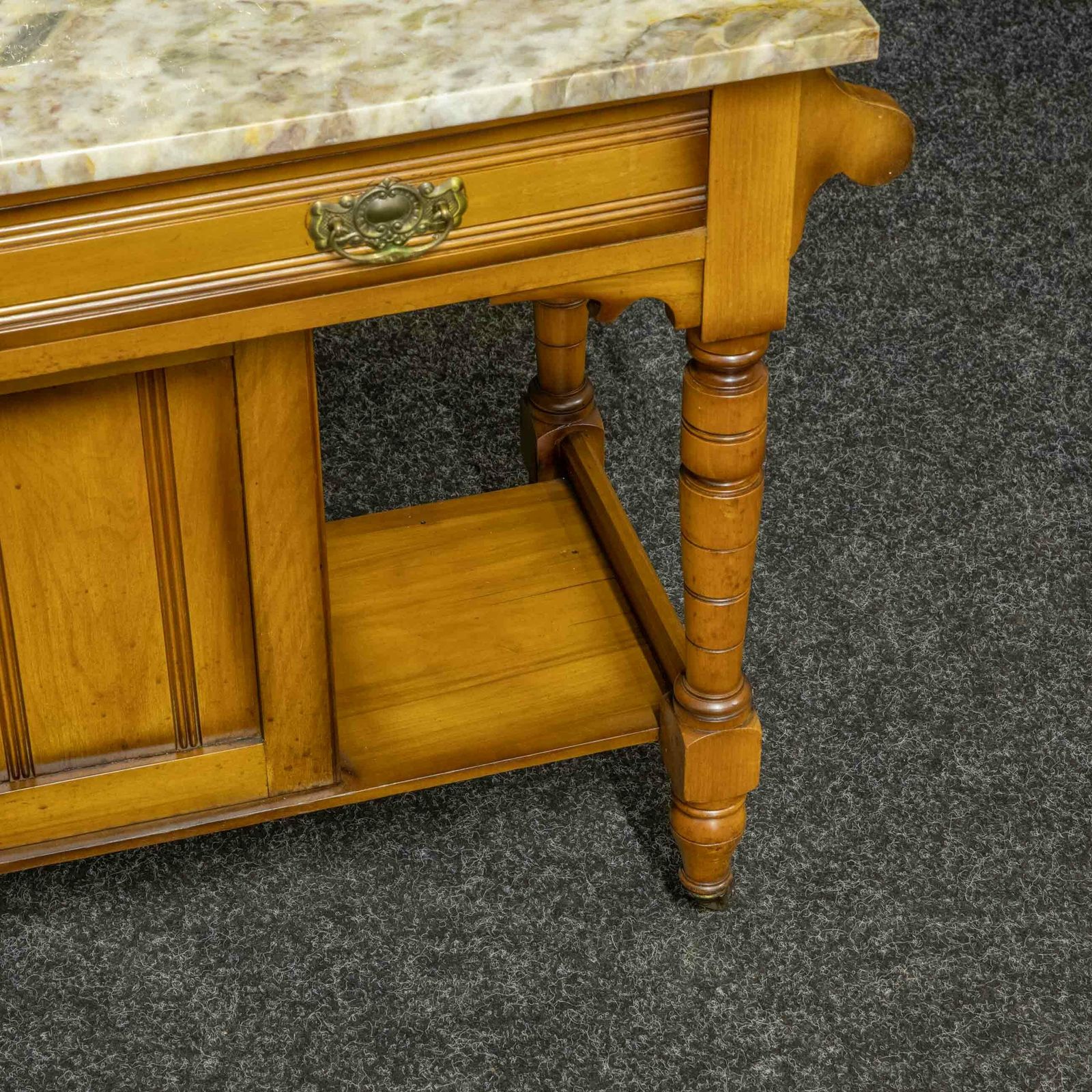 Furniture Edwardian Ash Washstand photo