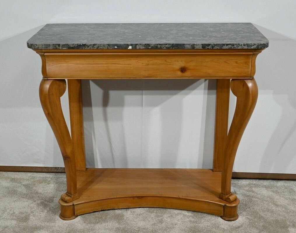 Small Property Console In Cherry, Louis Philippe Period, 1st Part Of The 19th Century